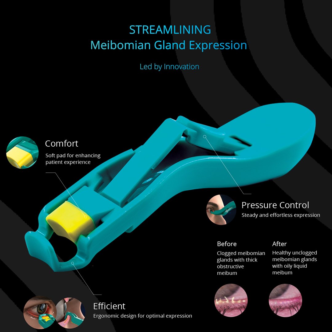 The Team at Eyetek is excited to announce the launch of our new Meibmoain Gland Expressor.   
Orders yours today: eyetek.com.au/product/meibom… 

#dryeyedisease #dryeyeclinic #meibomianglands #DryEye #ContactLenses #optometry   #optometrists #optometrist