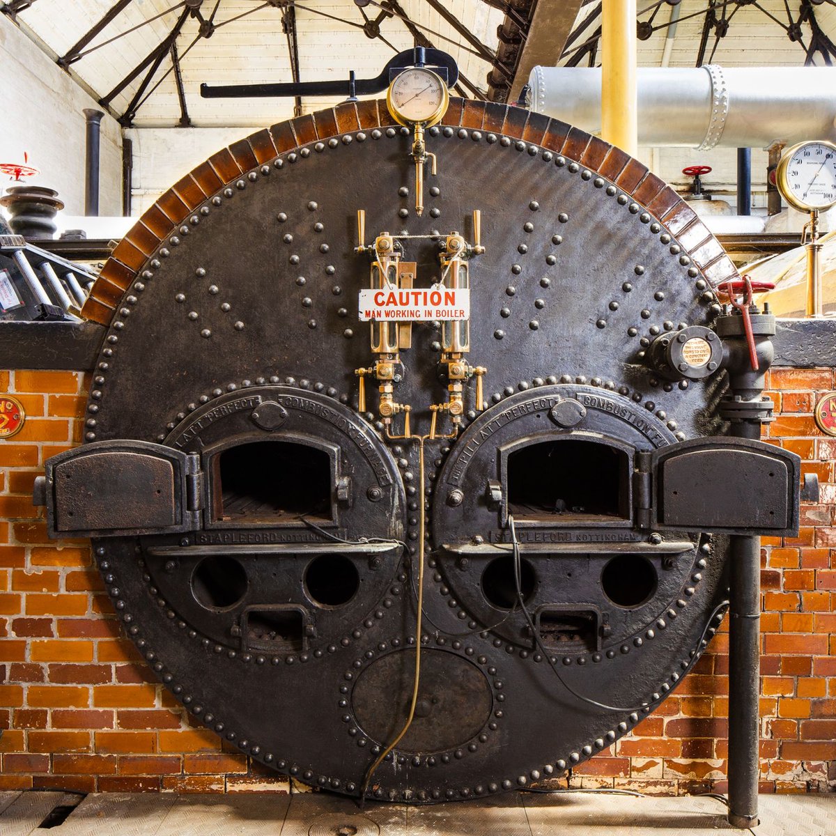 Papplewick Pumping Station in Nottinghamshire is possibly the most complete Victorian fresh water pumping station in England. 🌊 Built in the 1880s in the Gothic Revival style, the station provided clean water to Nottingham until it was decommissioned in 1969.