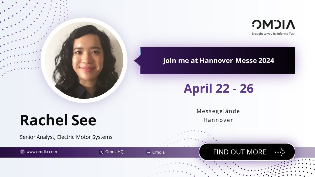 There's still time to meet #Omdia's Government & Manufacturing team at HANNOVER MESSE 2024 today. Join Rachel See and our team on-site for exclusive insights into the future of #manufacturing #technology and #industrial #innovation. Book a meeting: pages.omdia.informa.com/Hannover24_Mee…