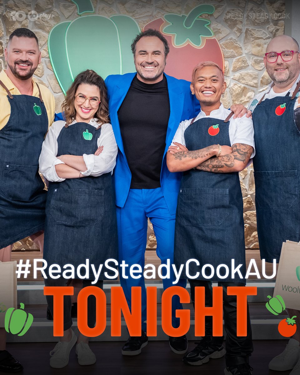 Who's feeling READY and STEADY for TONIGHT? 🤩🥊🍴 @theprojecttv and @ReadySteadyAU from 6.30 Tonight on 10 and 10 Play