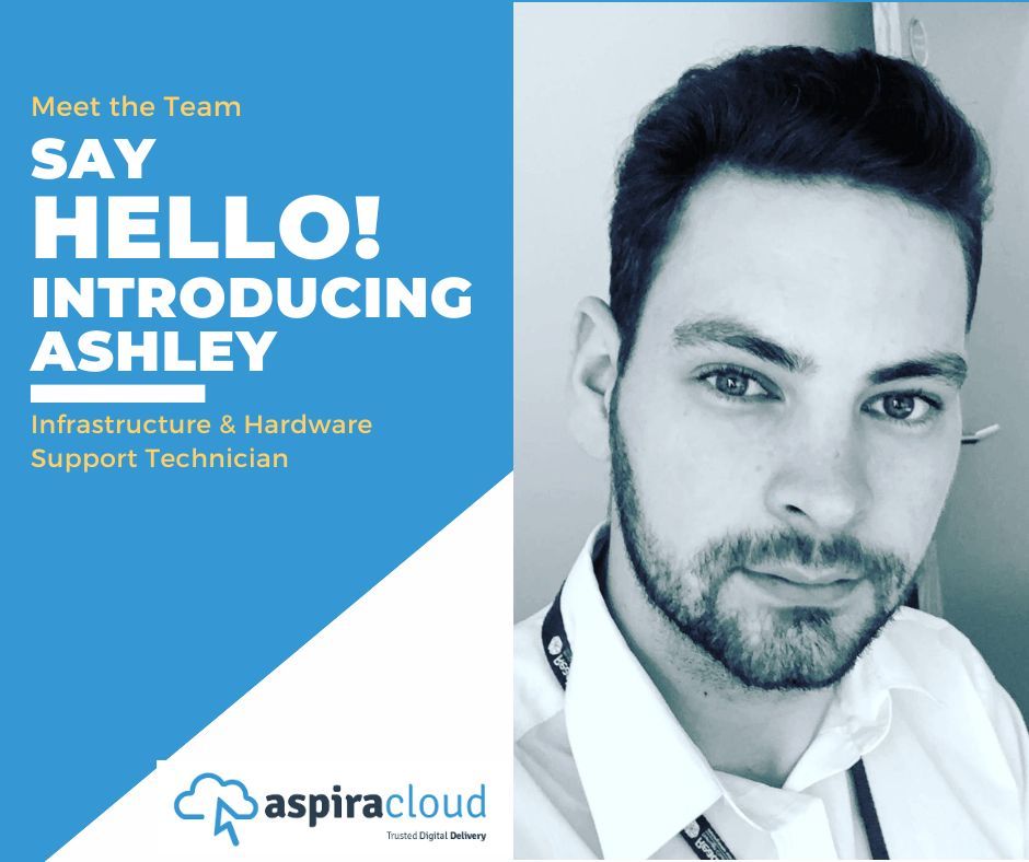 The AspiraCloud team gets stronger! 

We're thrilled to welcome Ashley Johnson as our Infrastructure and Hardware Support Technician. 

Say hello!  buff.ly/4aIc7JS 

#newstarter #itsupport
