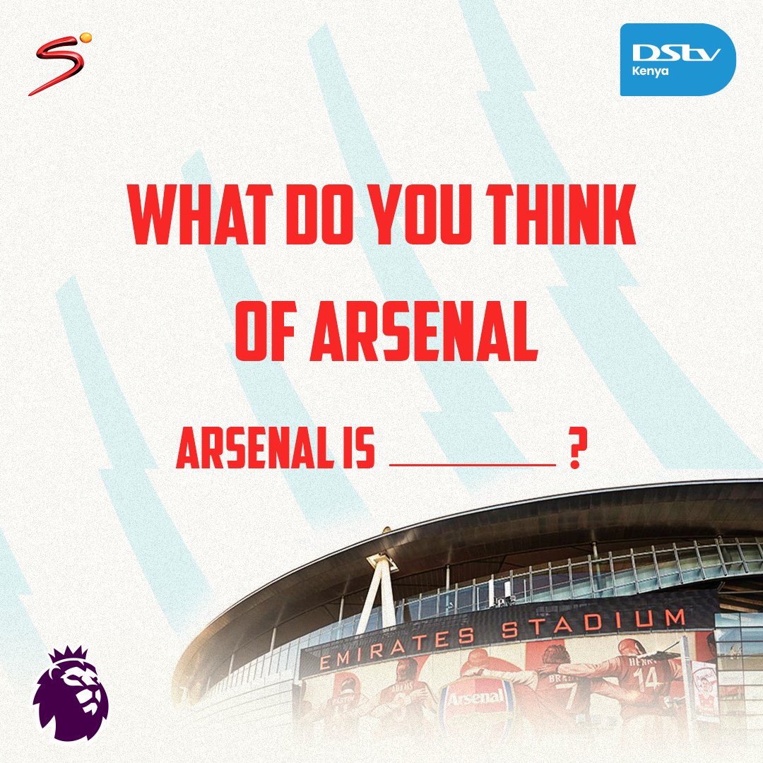 What are your most iconic #NorthLondonDerby moments?⚔️🔥
Comments below 👇🏽

⚽ 28th April – #TOTARS | 4 PM | Ch. 223 ⚽ 

To Stream 📲: bit.ly/DStvStream

Download #MyDStv App or Dial ✳423# to get connected to DStv Compact for KES 3,700.

#PremierLeagueALLOnDStv