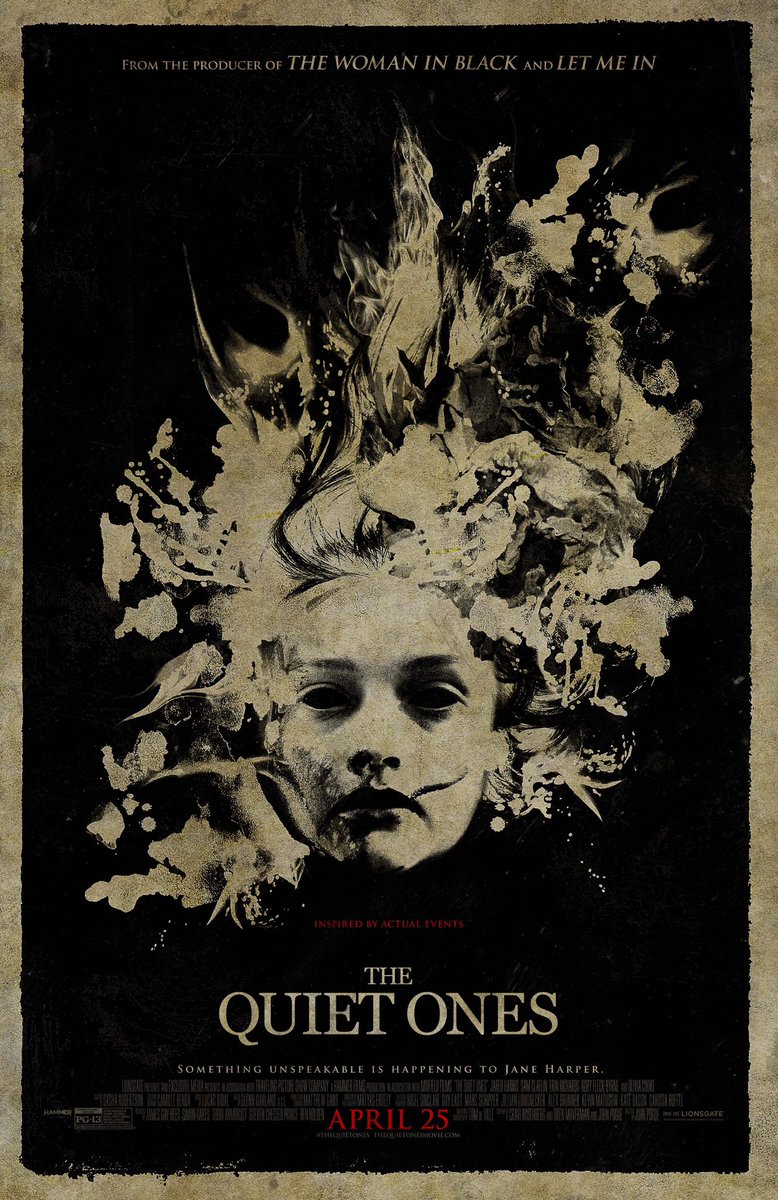 FilmNewsNos's tweet photo. 🎬MOVIE HISTORY: 10 years ago today, April 25, 2014, the movie ‘The Quiet Ones’ opened in US theaters!

@JaredHarris @samclaflin #OliviaCooke @ErinRRichards #RoryFleckByrne #LaurieCalvert #MaxPirkis #TracyRay #RichardCunningham #JohnPogue https://t.co/kqOjIC1SXf