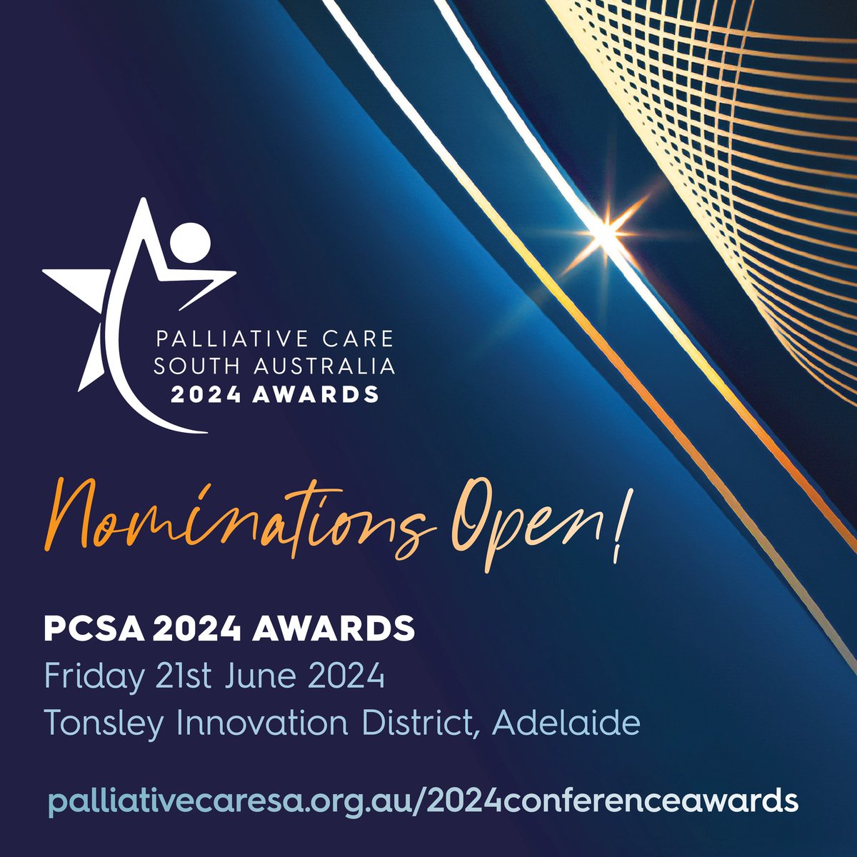 Nominations for the Palliative Care South Australia Awards close on Wednesday, 1 May! Nominate this weekend ➡️ bit.ly/3P8Y9Zb