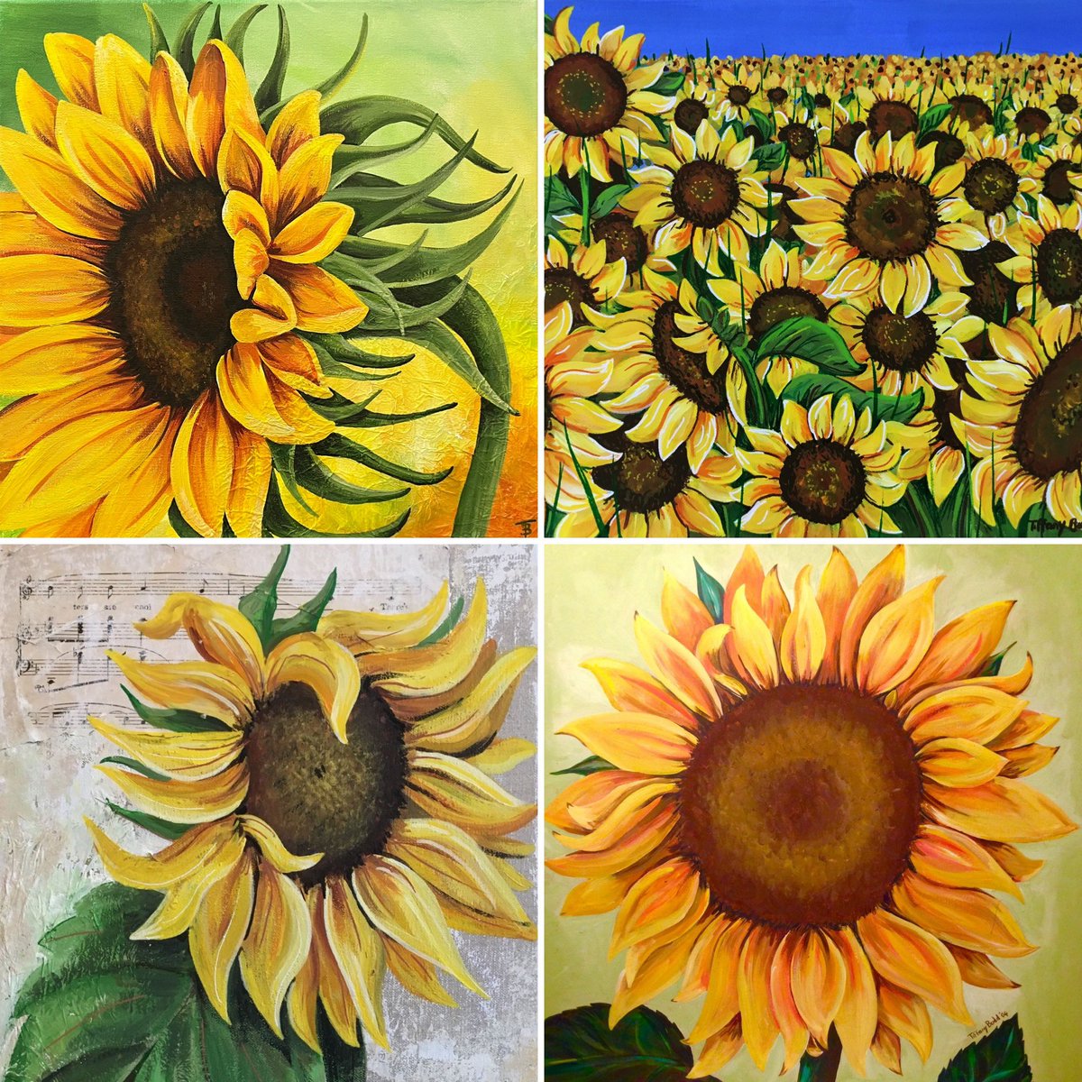 My sun dance hasn’t worked yet 💃, so I’ll just flood your social media timeline with bright yellow sunflowers to cheer us all up! 
When will warmer days arrive I wonder? 
(I blummin love Sunflowers….🌻💛)

tiffanybudd.bigcartel.com/category/flora…

#mhhsbd #earlybiz #sunflower #tiffanybudd
