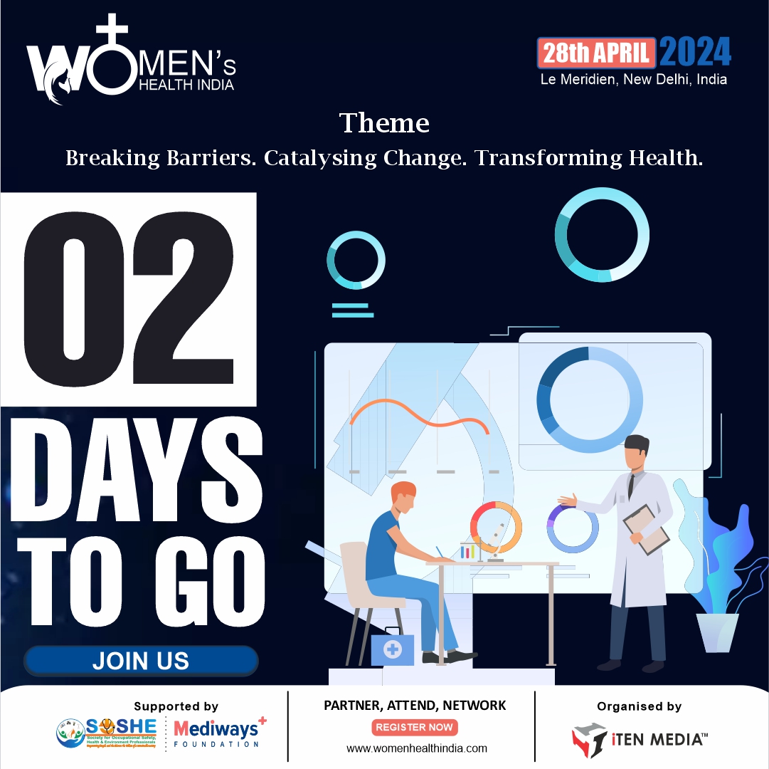 Only 2 days left! Don't miss your chance to be part of Women's Health India (WHI 2024). Secure your spot today and join us for an impactful event!

📌Register now: bit.ly/3NDCOGF 

📌28 April 2024, Le Méridien, New Delhi

 #WHI2024 #womenshealth #healthiertomorrows
