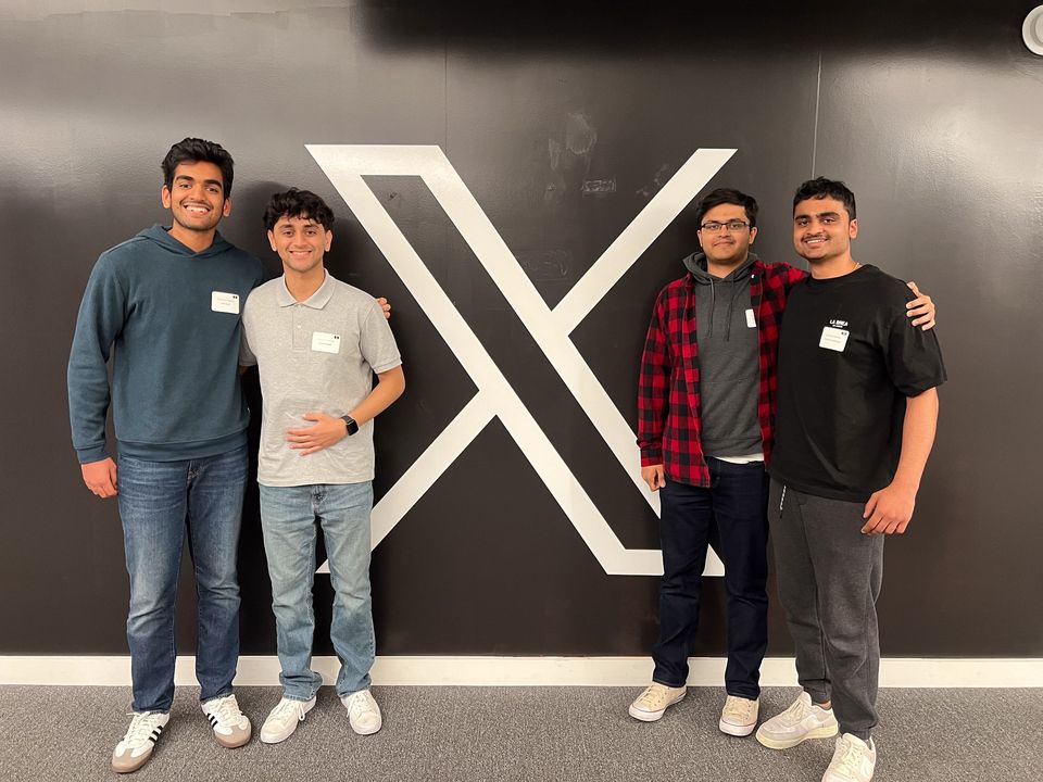 SCU students flex at @X's @XDevelopers challenge and earn 1st place! Their Chrome extension, called Insight𝕏, analyzes a post for factual accuracy and curates posts from other authors on the same topic to offer a diversity of perspectives. #SCUproud #JesuitEducated