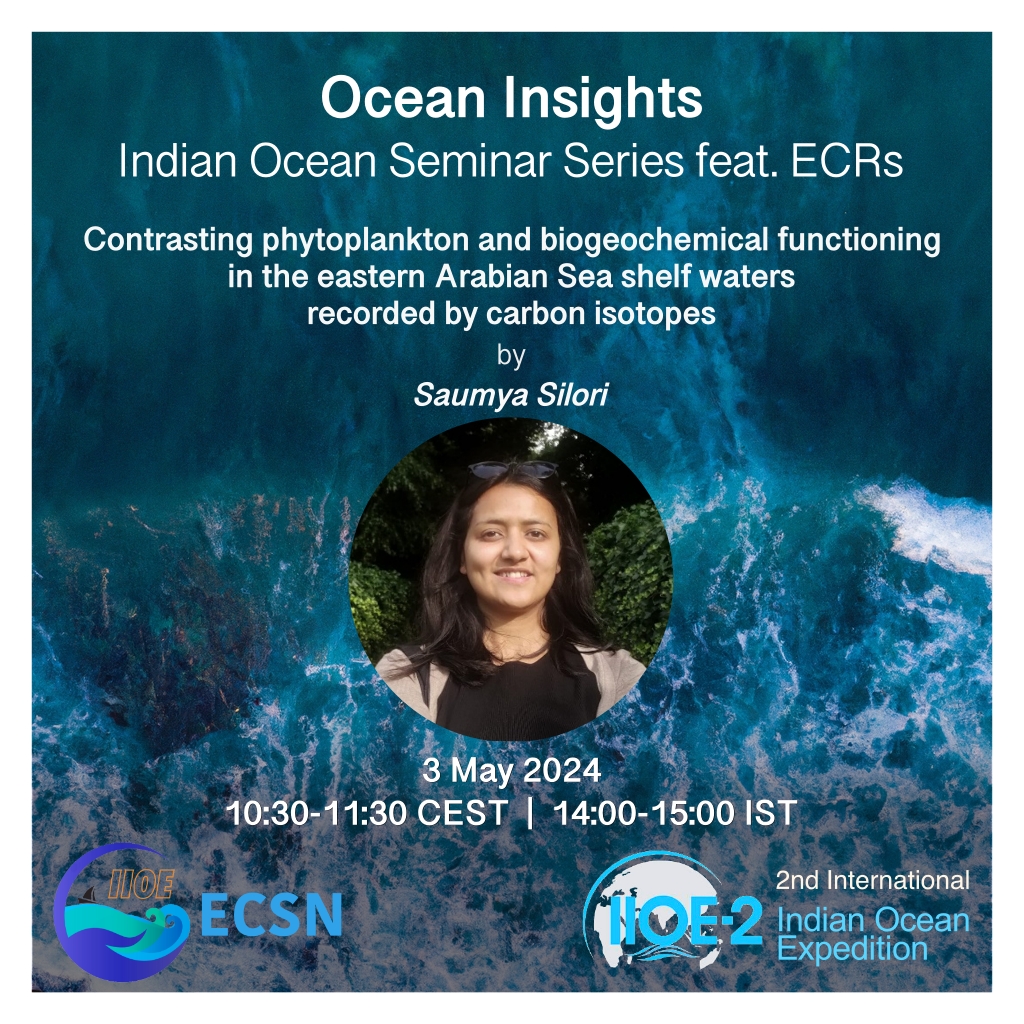 📢 We are thrilled to invite you to another exciting seminar of the 'Ocean Insights'! REGISTER NOW:🔗 zoom.us/meeting/regist… 🗓️3 May 2024 🕑0:30-11:30 CEST/SAST 14:00-15:00 IST 16:30-17:30 AWST #indianocean #marinescience #ECRs #iioe2 #earlycareer