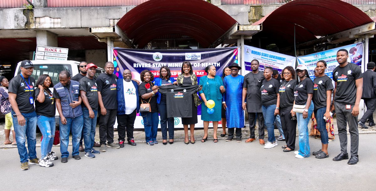 Yesterday, Honourable Commissioner for Health, Dr @Adaeze_Oreh declared open the #2024WorldMalariaDay rally organized by the Rivers State Ministry of Health to create awareness and sensitize the public.
 
#WorldMalariaDay
#2024WMD 
#changingthenarrative
#riversofzeromalaria…