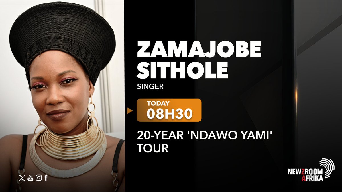 [COMING UP] Catch singer @Zamajobeafro on the #AMReport405 at 08H30. #Newzroom405