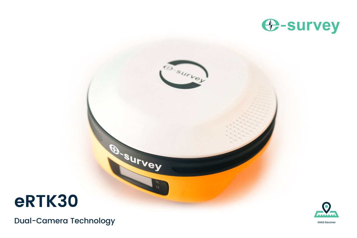 eSurveyGNSS's tweet photo. We are thrilled to announce that #eSurvey is about to unveil its most highly anticipated new GNSS receiver✨, #eRTK30 with dual-camera technology, very SOON. Get ready to witness our innovation!🎉 #eSurveyGNSS #HighAccuracy #Flexibility #eSurvey #GNSS #Surveying #Surveyors https://t.co/5SKXAJZ7EX