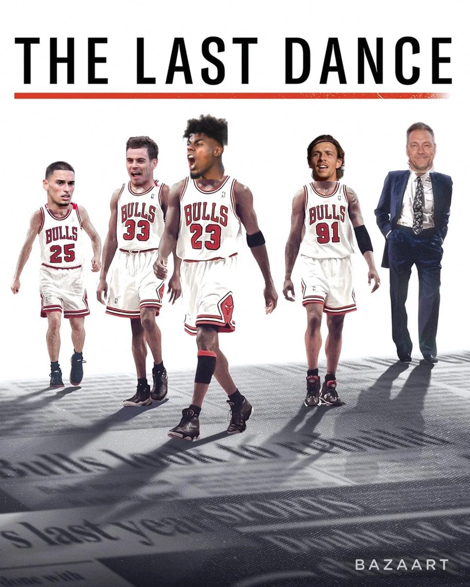 My photo editing skills know no bounds.

#TownTeamTogether  #TheLastDance