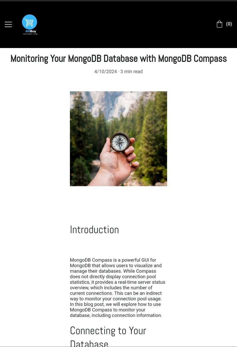 codingdrips's tweet image. Monitoring Your MongoDB Database with MongoDB Compass
gobuy.cheap/monitoring-you…
#tutorials #Coding #web #html #Job #app #tech #dev #FullStack #php #css #java #nodejs #beginner #learn #Science #computer #course