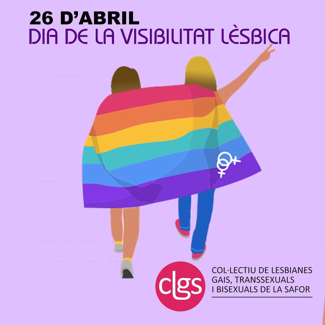 MesGandia's tweet photo. Hui divendres 📆26 d'abril celebrem el Dia de la visibilitat lèsbica 👭🏳️🌈
👉Ens veiem a les 12 h, a la plaça Major, per visibilitzar, normalitzar i acabar amb els estereotips💪
#diversitat #inclusió #igualtat #GandiaOrgullosa #AmbOrgull https://t.co/6SS4jBgRv0