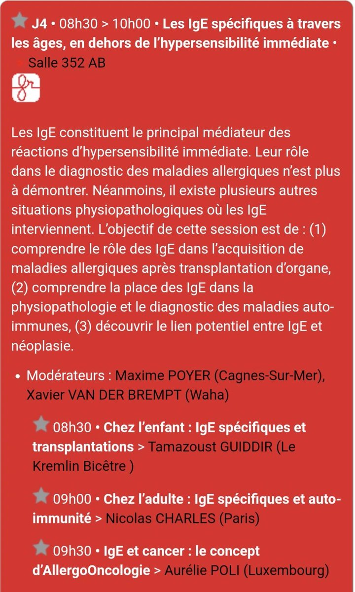 Aurélie Poli (@poliaurelie) on Twitter photo J'ai eu l'honneur de présenter l'AllergoOncologie et nos recherches sur les allergies et tumeurs cérébrales au #CFA2024. Merci aux organisateurs pour cette expérience enrichissante. Stimulant d'échanger avec les membres <a href="/SocieteSfa/">Société Française d'Allergologie - SFA</a>. #CFA2024 #AllergoOncology <a href="/LIH_Luxembourg/">LIH_Luxembourg</a> J'ai eu l'honneur de présenter l'AllergoOncologie et nos recherches sur les allergies et tumeurs cérébrales au #CFA2024. Merci aux organisateurs pour cette expérience enrichissante. Stimulant d'échanger avec les membres <a href="/SocieteSfa/">Société Française d'Allergologie - SFA</a>. #CFA2024 #AllergoOncology <a href="/LIH_Luxembourg/">LIH_Luxembourg</a>