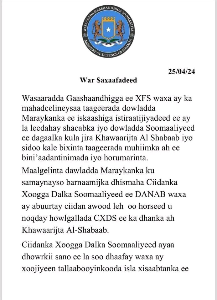 Ilaa halag horleexinayo ganacsada yaasha idaman ee xasan sheekh CXDS waxay kujirayaan  in lalunsado laleexsado oo ku dhacaan rashinka iyo shidaalka SNA  gamco aan daarhin aheyn oo kow kayahay madaxwehnaha qaranka iyo labadadisa xaas.
Waa fadeexad  iyo anfariir waxa kadhacayaaye.