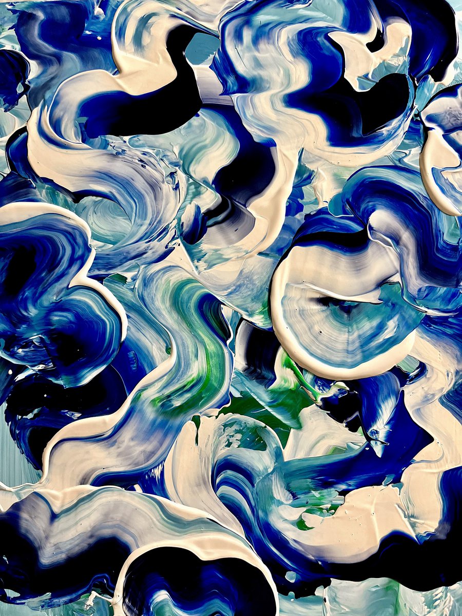 designzbychance's tweet image. “FLOW”

The winding rapids of life perceived as streams never seem to calm. We keep going. A new day appears, always never soon enough &amp;amp; it’s mine.

🌊 1 $SOL Reserve

📦 14 x 11 Inch Acrylic on Wood Panel

📦 PHYSICAL/Shipping INCLUDED

ONLY on @mallow__art 🌊 LINK IN Bio