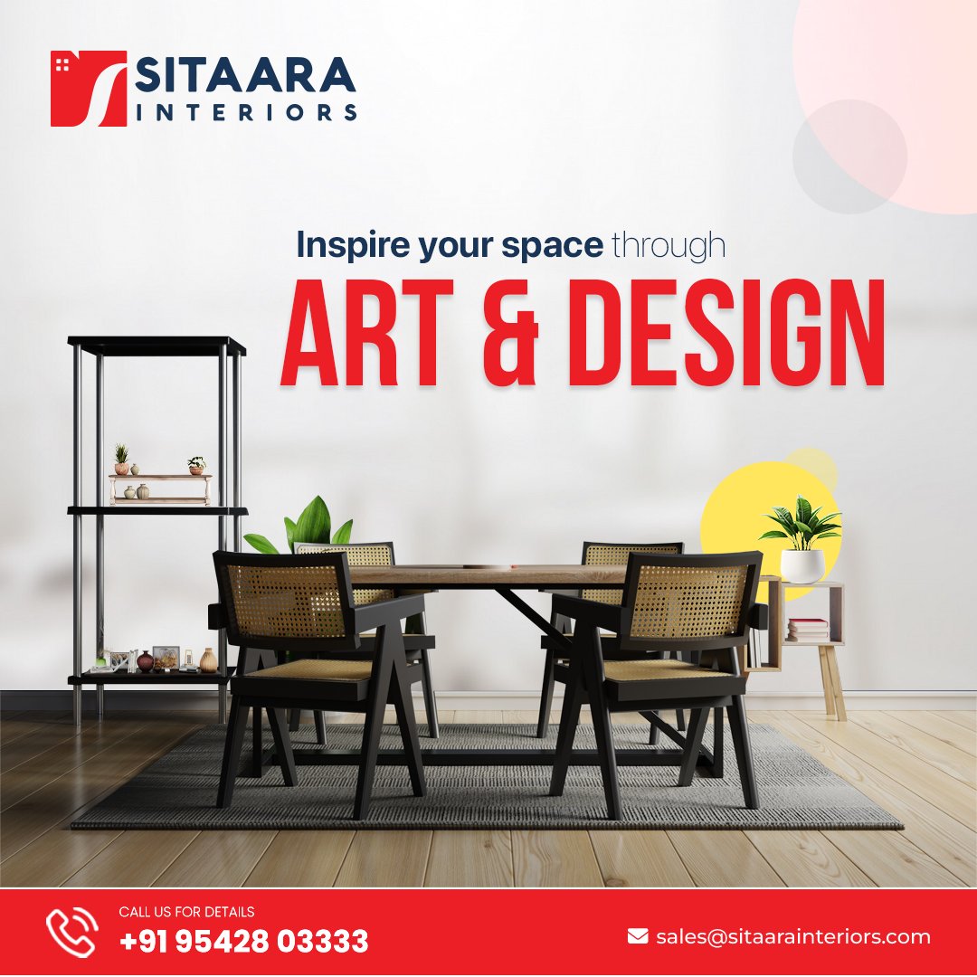 Transform your space into a masterpiece with #SitaaraInteriors!🎨✨Let art and design inspire every corner of your home. Elevate your surroundings today.

 𝐂𝐨𝐧𝐭𝐚𝐜𝐭 𝐔𝐬 📞+91 95428 03333

#ArtAndDesign #InspireYourSpace #KitchenMakeover #InteriorDesign #CreativeHomeDesign
