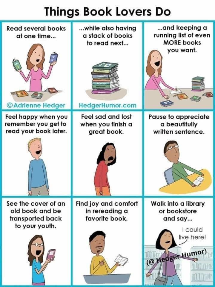 I do all of them except for the first one.📚🙌 #BookTwitter