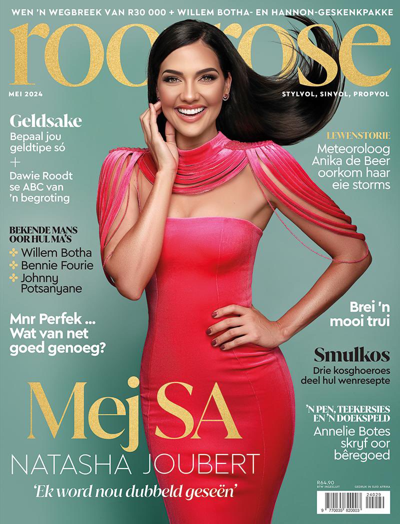 COVER GIRL 🤩 Delve into @natashajoub’s touching interview with her mom in the Mother’s Day edition of @rooi_rose . Grab your copy today! 📖 #misssa2023 #covergirl #rooirose #natashajoubert