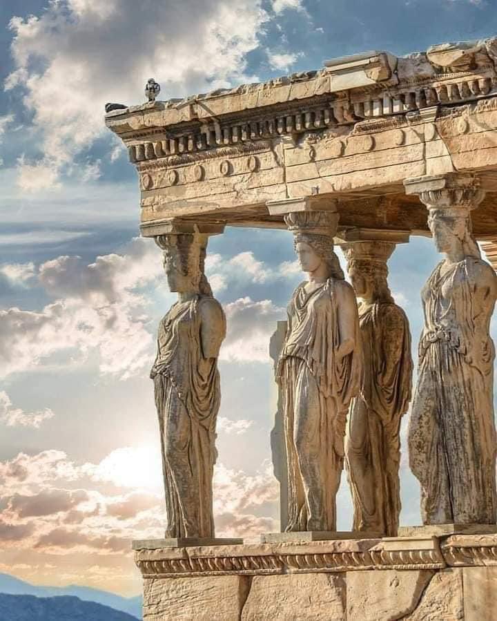 The Caryatids of the Erechtheion 

Acropolis of Athens, Greece 

421 - 407 BCE