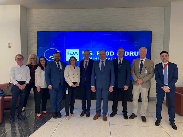 🇺🇸 Productive meeting with Dr. Steve Musser, Deputy Center Director for Scientific Operations at @FDAfood & @US_FDA colleagues. Building on past visits, we explored 'co-designing' future guidances & #collaboration opportunities. Exciting progress ahead! #EUFoodSafety