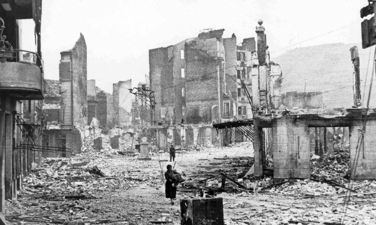 ‘When German soldiers used to come to my studio and look at my pictures of Guernica, they'd ask, “Did you do this?”. And I'd say, “No, you did.”’ — Pablo Picasso The destruction of Guernica by the Nazi Luftwaffe during the Spanish Civil War took place on this day in 1937.