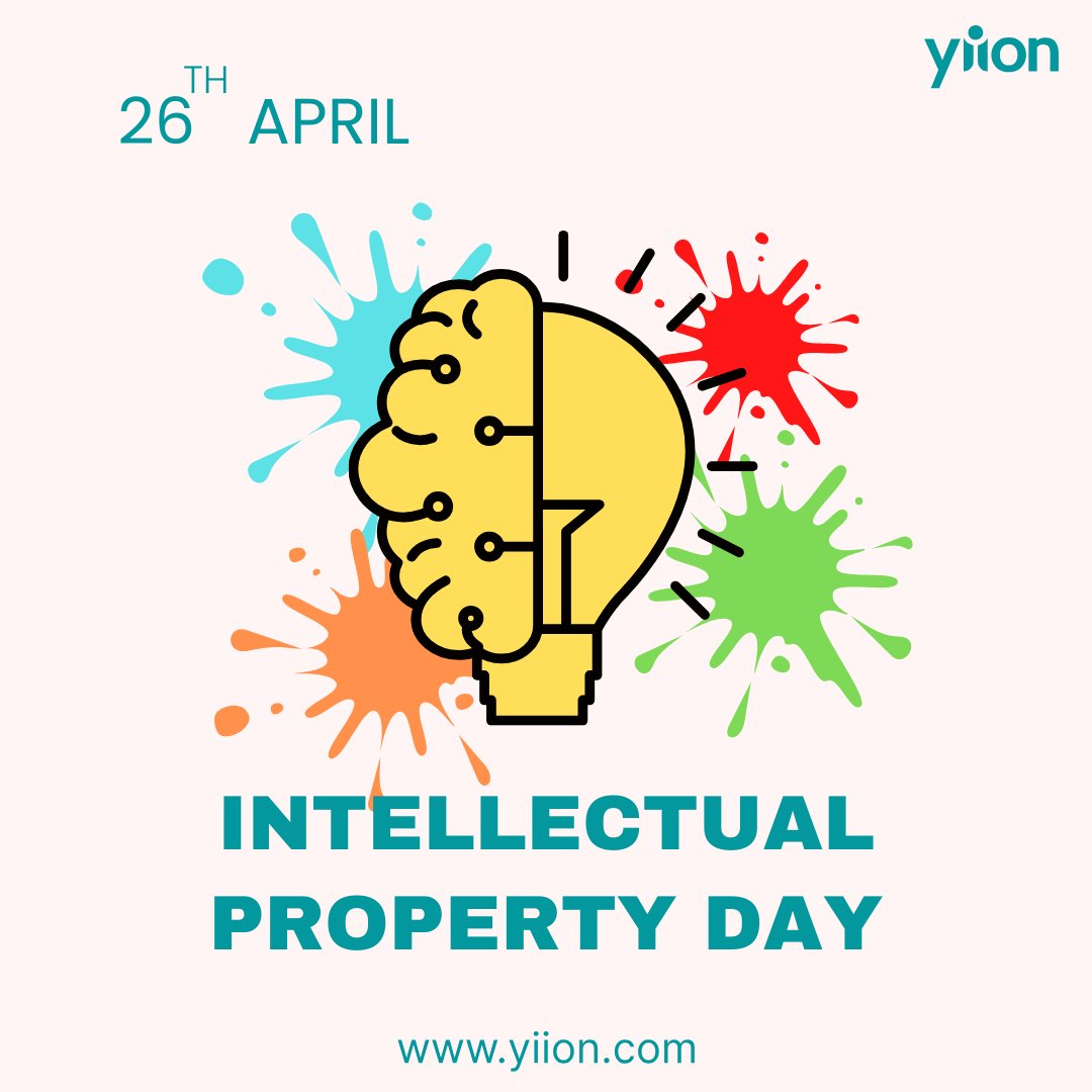 Celebrating World Intellectual Property Day! Today, we honor the innovation and creativity that drive progress. 

#WorldIPDay #IntellectualPropertyRights #InnovationProtection #CopyrightLaw #PatentProtection #TrademarkRights #CreativeOwnership #ProtectingInnovation