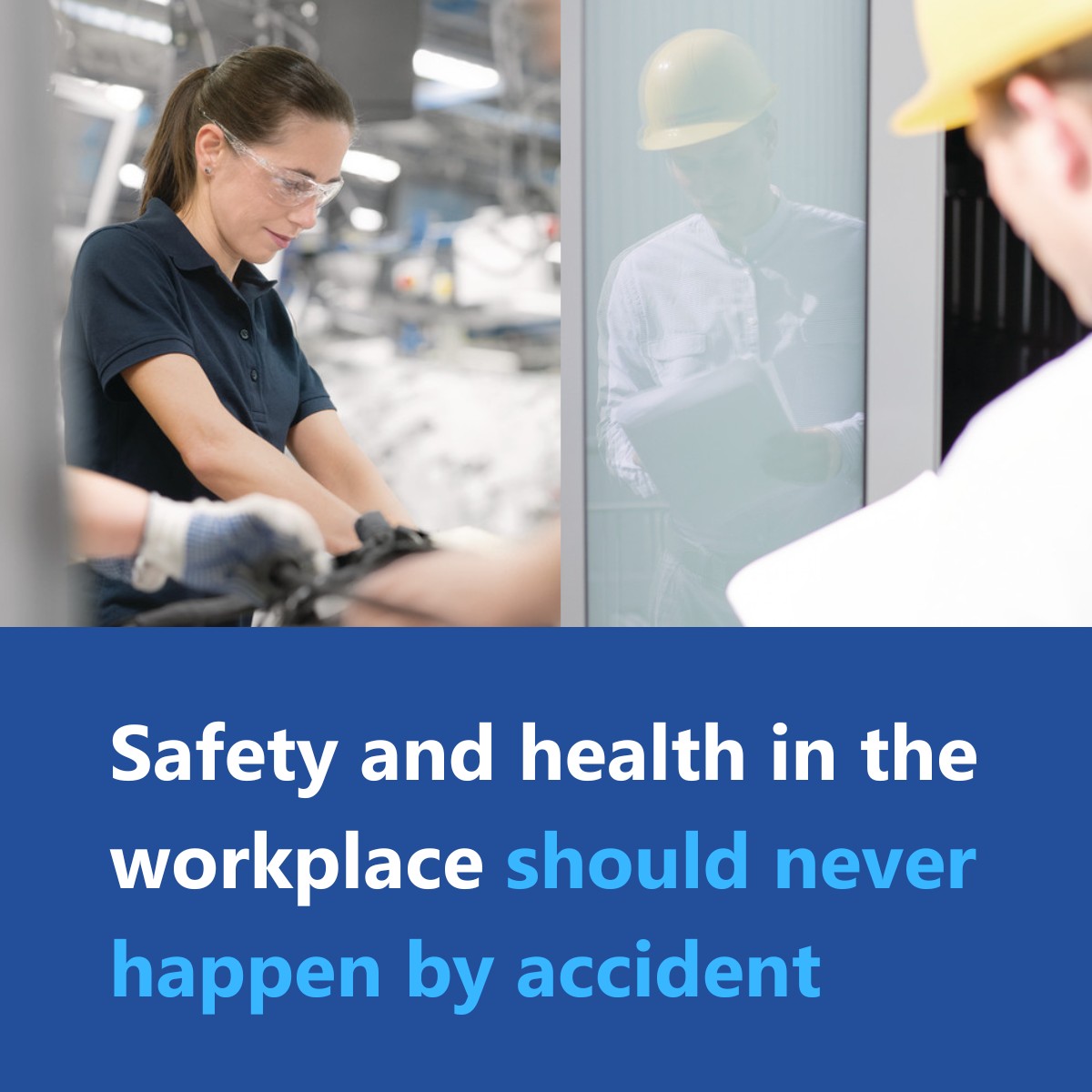 Stay safe by choice, not by chance: The annual World Day for Safety and Health at Work #worldsafetyday on 28 April reminds us all of the ongoing importance of protecting against injury in the workplace.