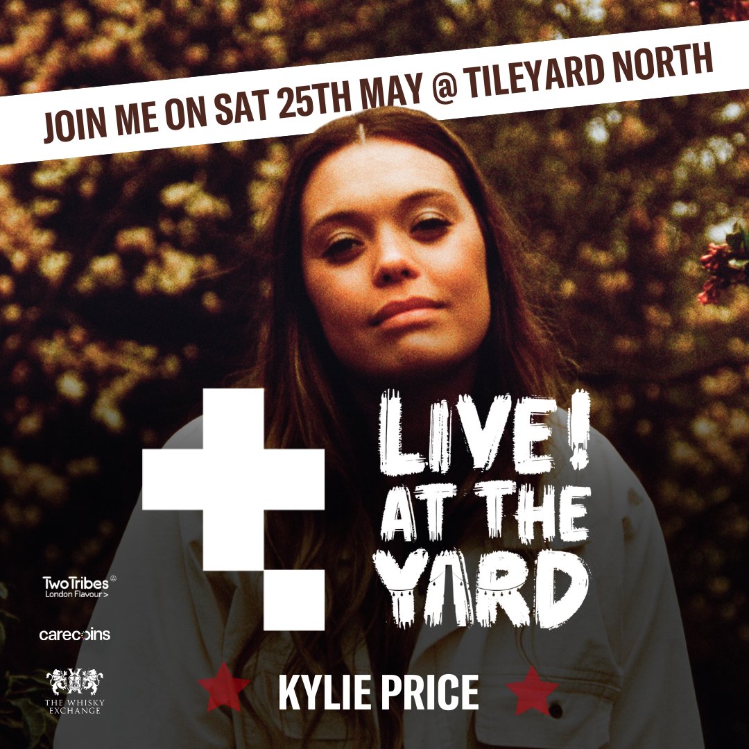 Get your tickets to see New Zealand-Filipina songstress Kylie Price, at LIVE! At The Yard on Saturday 25th May! Get your tickets now for an unforgettable Spring bank holiday weekend - bit.ly/LIVEATTHEYARD