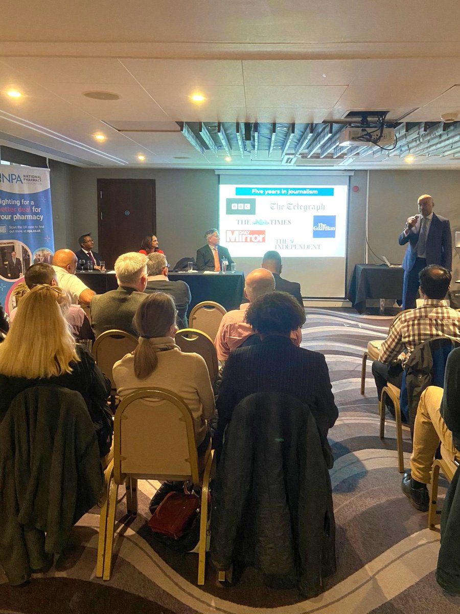 Great to meet so many engaged @NPA1921 members at our Meet the NPA event last night in Crawley - and vital to talk about challenges many community pharmacies are facing with Pharmacy First: IT glitches, some GPs not referring, not being paid for majority of walk ins... #pharmacy