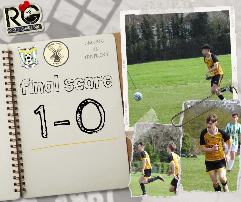 TorpointYouth16's tweet photo. A difficult game &amp; tough result to take, as our run of form ends in a narrow defeat.

Plenty of chances created in a difficult environment that tested us, but a pen 5 minutes from time the decider.

No time to dwell; plenty of time to learn in time for another game tomorrow! 😰 https://t.co/rkvxZRKI1q