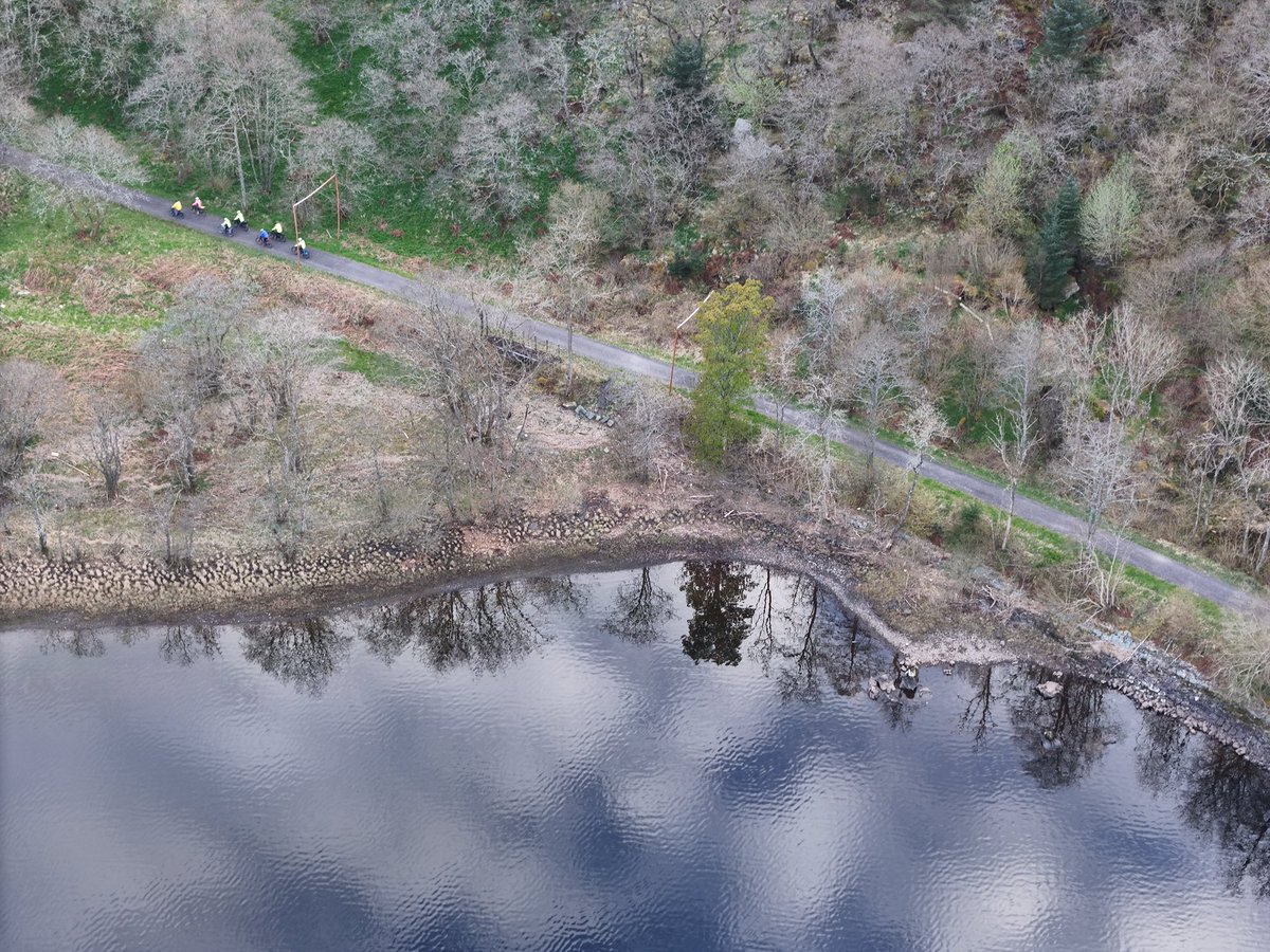 A few frames from filming in the Loch Lomond & the Trossachs National Park for @Trustinthepark - what a place to cycle!