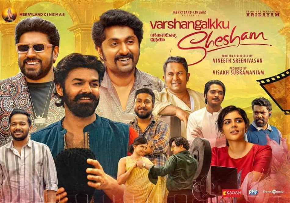 Yesterday watched #VarshangalkkuShesham 👍👍

One more beautiful film from Mollywood
#PranavMohanlal as Murali 👏👏👌
Superb cameo by #NivinPauly in 2nd half

Good performances by the team and lovely music. 

For me in any aspect #VarshangalkkuShesham >>>
#Aavesham