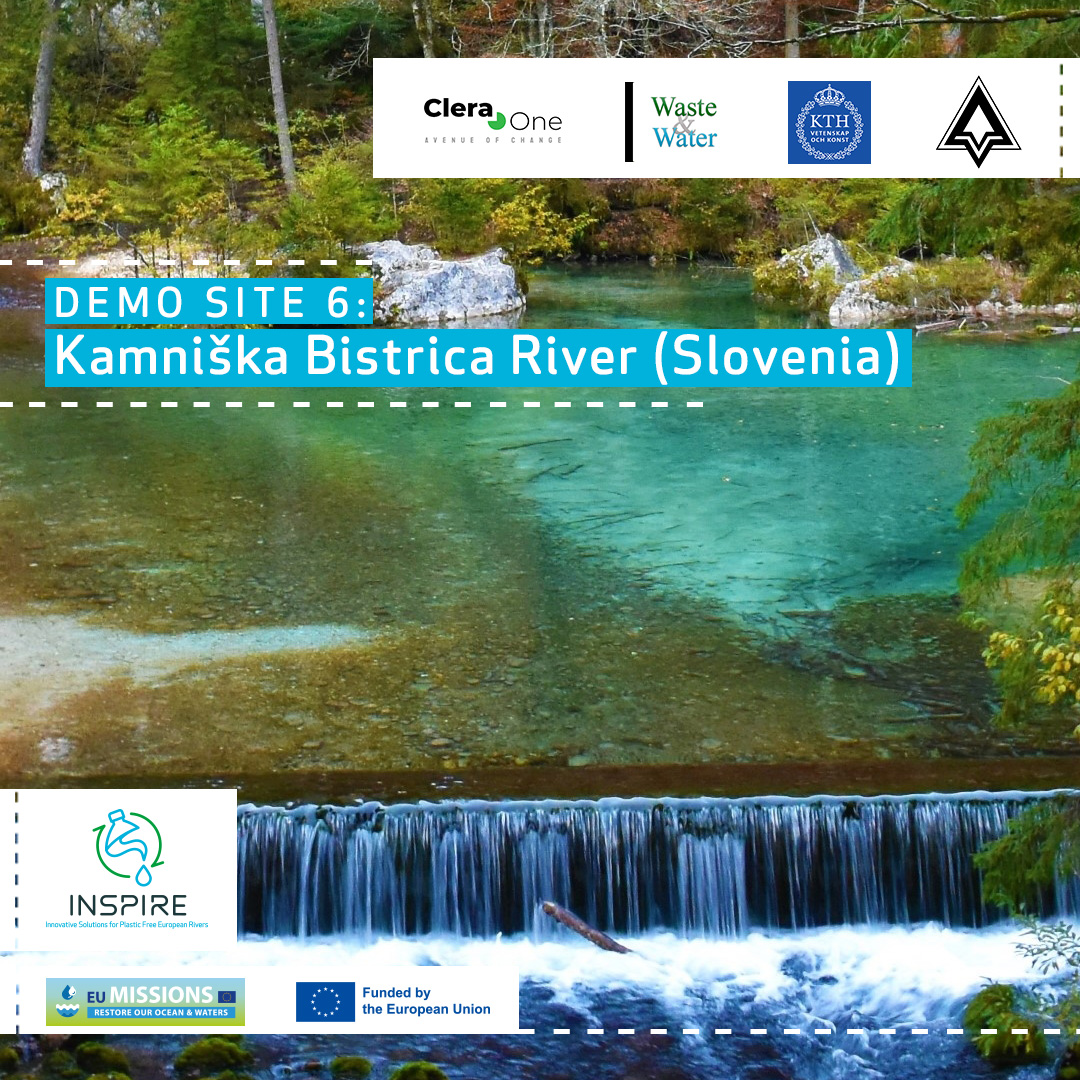 6/8 🌊Kamniška Bistrica River 🌊 & Domzale-Kamnik WWTP in Slovenia 🇸🇮 Kamniška Bistrica River acts as a main water source, but proven to transport large amounts of microplastics to the sea. 🆘 🎯 retention of & reducing microplastics How? ⤵️ inspire-europe.org/locations