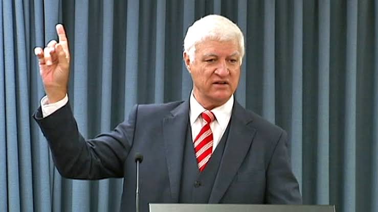 'You belong to a vanishing race, when 20 people die in Australia, they will be replaced by 17 people.”

- MP Bob Katter