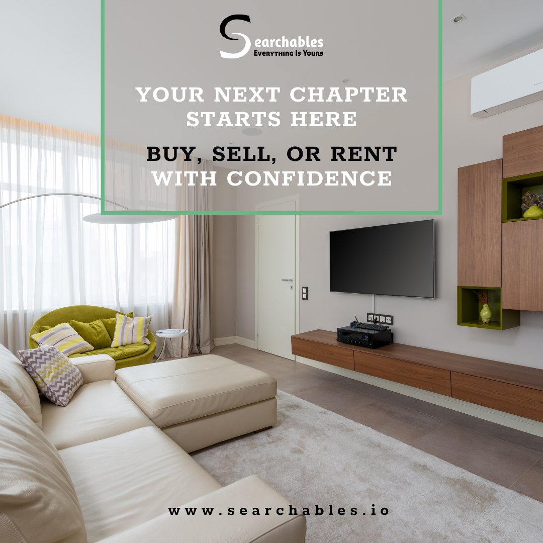 Your next chapter starts here! Buy, sell, or rent with confidence📷📷 #searchables
.
Register here: searchables.io/signup
.
#realestateexpert #homesweethome #newbeginnings2024 #property #propertysearch #rentproperty #buysellproperty #sellersagent #buyers #agents #rentalspace