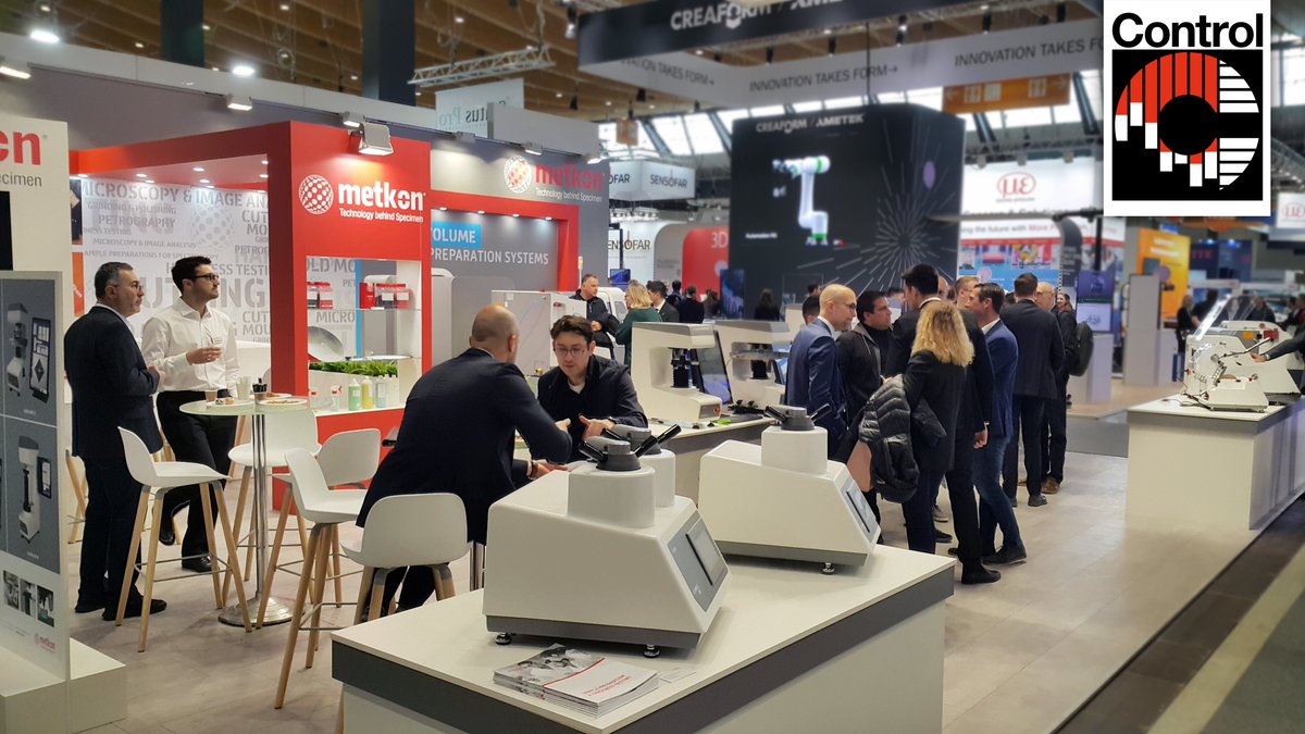 Metkon_Inc's tweet photo. Last day at #Control2024. Do not miss the chance to see our latest products at Hall 10, Booth 1106! #metkon https://t.co/g1BQckcOZ6