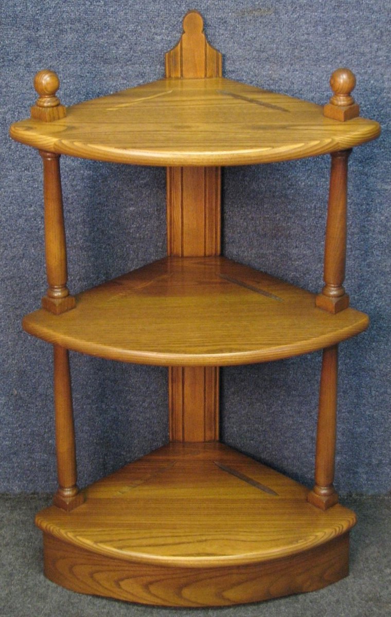 Available to buy now for £165, this lovely Ercol Solid Elm Old Colonial Small Low Corner Shelves, Model 1103 In Golden Dawn.

ebay.co.uk/itm/3353664815…

#Ercol #Elm #CornerShelfUnit #CornerUnit #CornerShelves #ErcolOldColonial #GoldenDawn #ErcolCornerShelves #ErcolCornerUnit