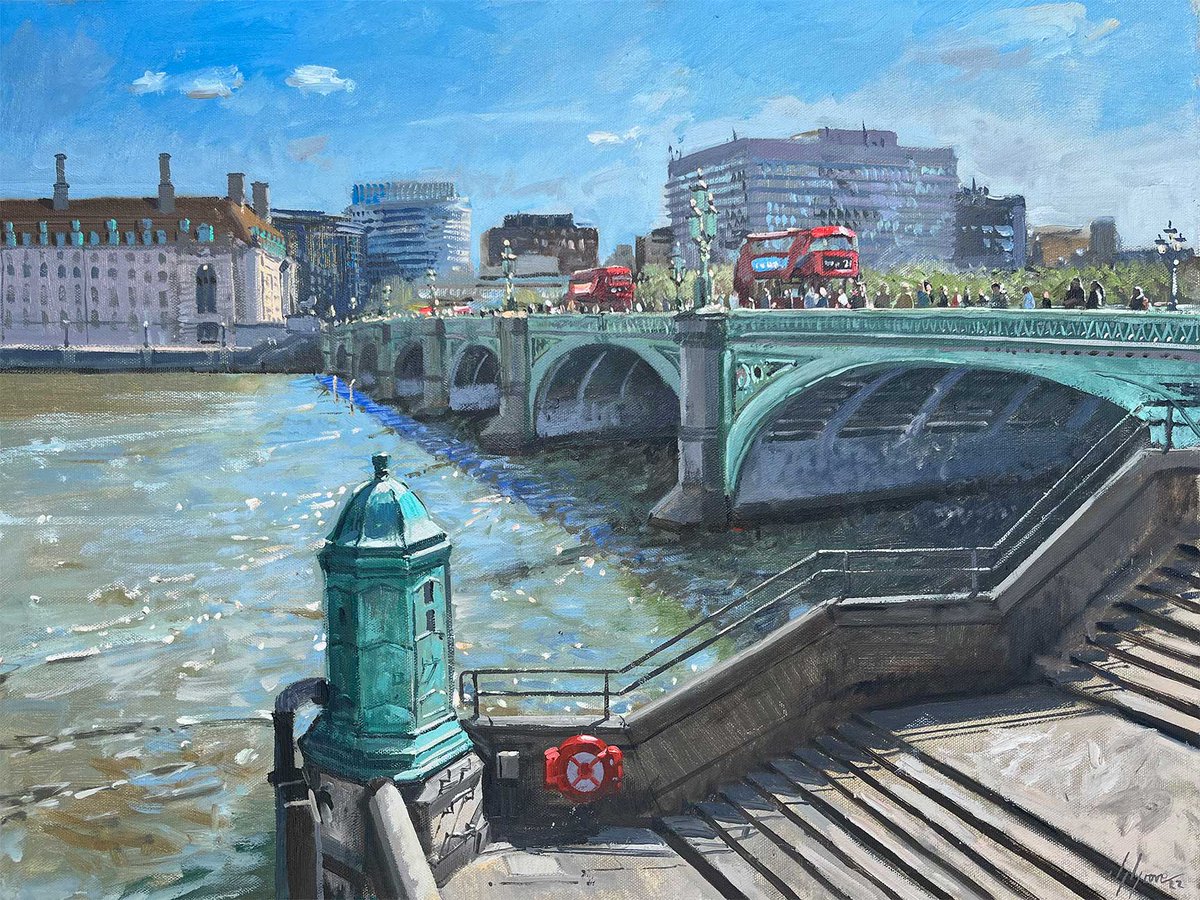 'Westminster Bridge' by Nick Grove nickgrove-artworks.co.uk