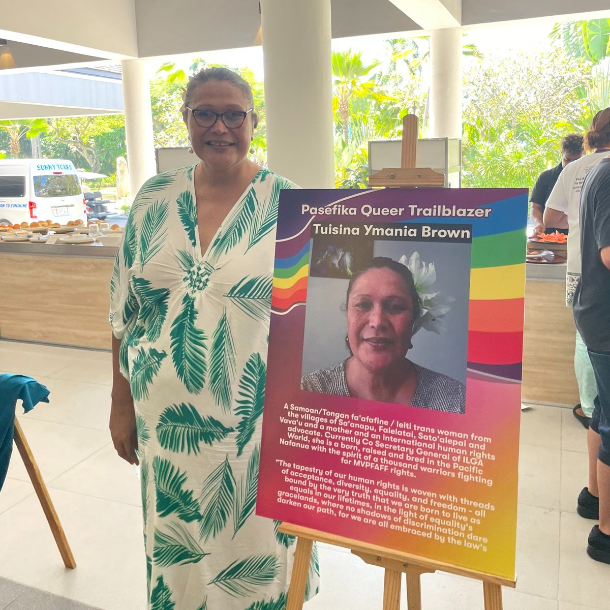 Representing ILGA World, Ymania Brown delivered a compelling message at the 3rd Pacific Human Rights Conference on SOGIESC focusing on the urgent need to elevate human rights for SOGIESC communities in the Pacific region. #SOGIESC #EqualityForAll #PacificRights #phrcsogiesc2024