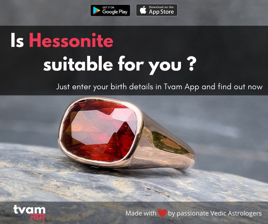 💎  Is #hessonite auspicious for you ?
Check your #lucky #Gemstones in Tvam App Available in #Android & #iOS

#astrology #kundli #zodiac #astrologyapp #app #rahu #gomed #astro #vedic  #life #ratna #node #spiritual #love #luck #tvamapp #tvam #horoscope #jyotish