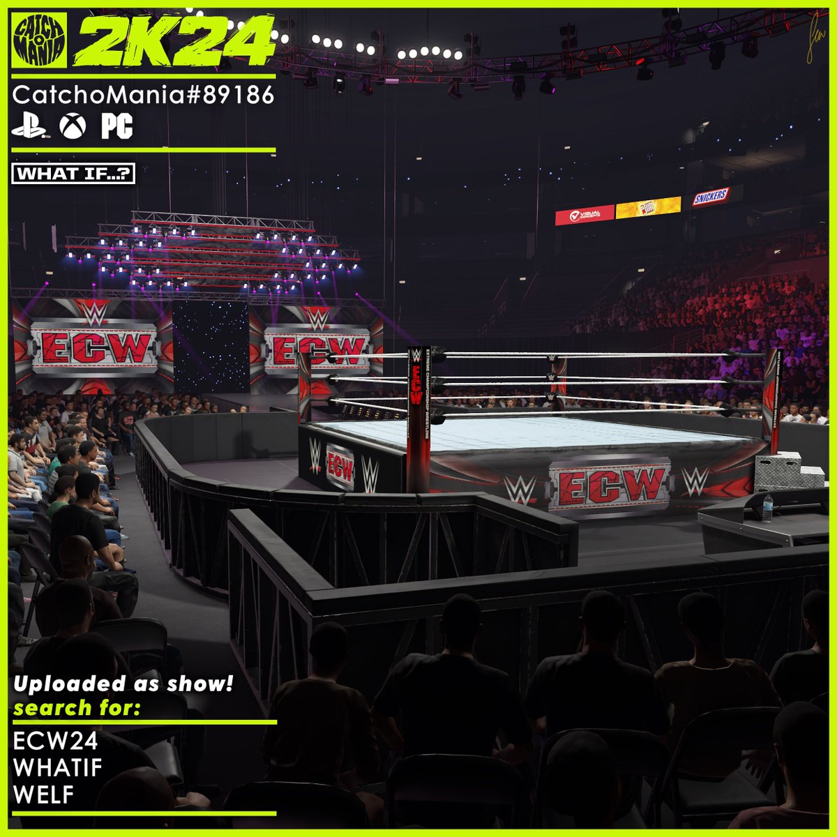 What if…ECW returns 2024 #WWE2K24