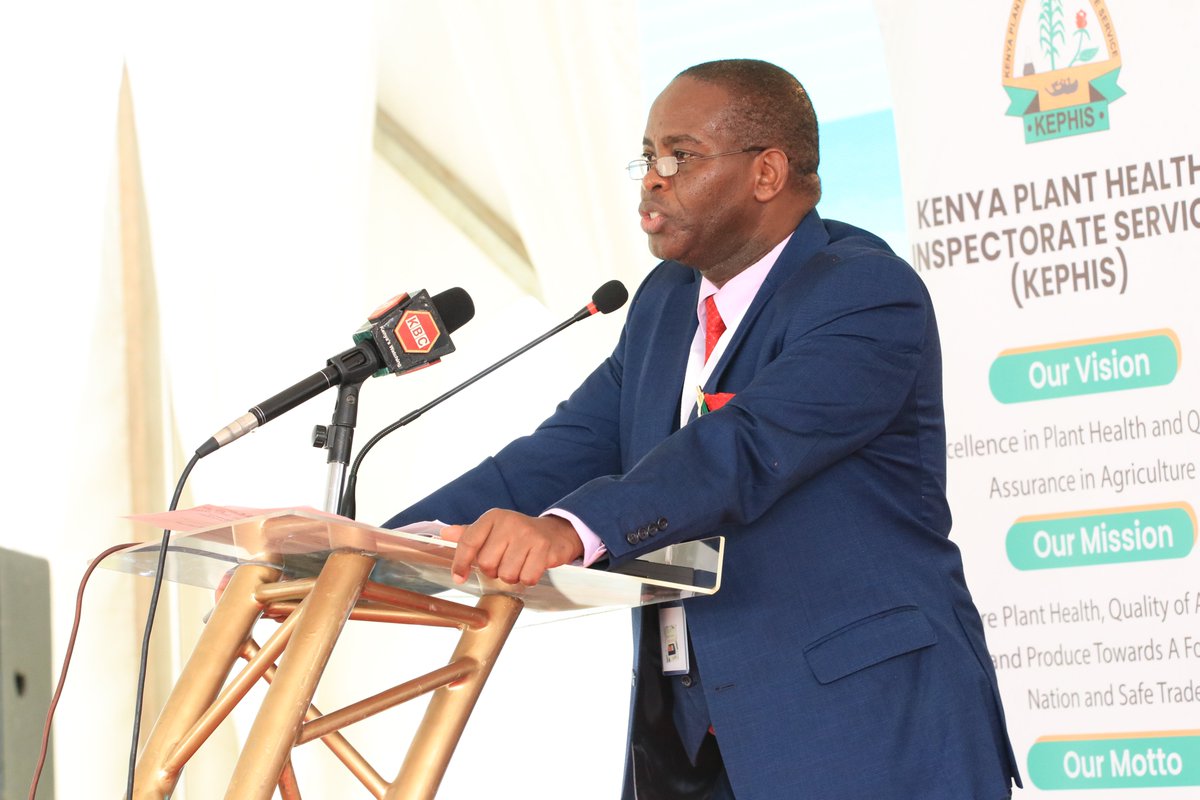 #Groundbreaking 'This RTB-EAGEL lab facility will further complement the impact of the Plant Quarantine and Bio-security Station as the #COMESA-designated regional reference lab for #PlantHealth and offer services in the entire #African region.' #KEPHIS MD, Prof T. Mutui