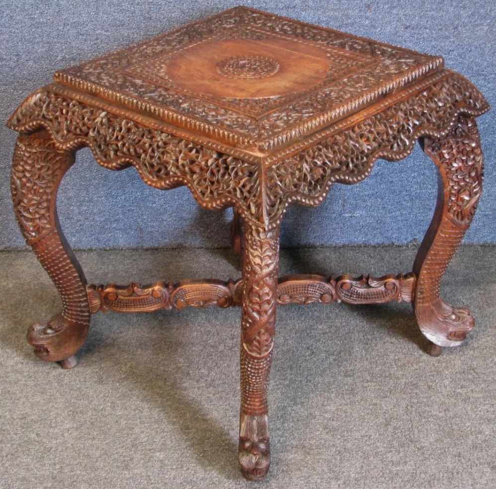 Available to buy now for £220, this very decorative Edwardian Heavily Carved Oriental Hardwood Occasional Table / Side Table / Lamp Table.

ebay.co.uk/itm/3869598850…

#Edwardian #HeavilyCarved #Carved #Oriental #Hardwood #OccasionalTable #SideTable #LampTable #Carvings