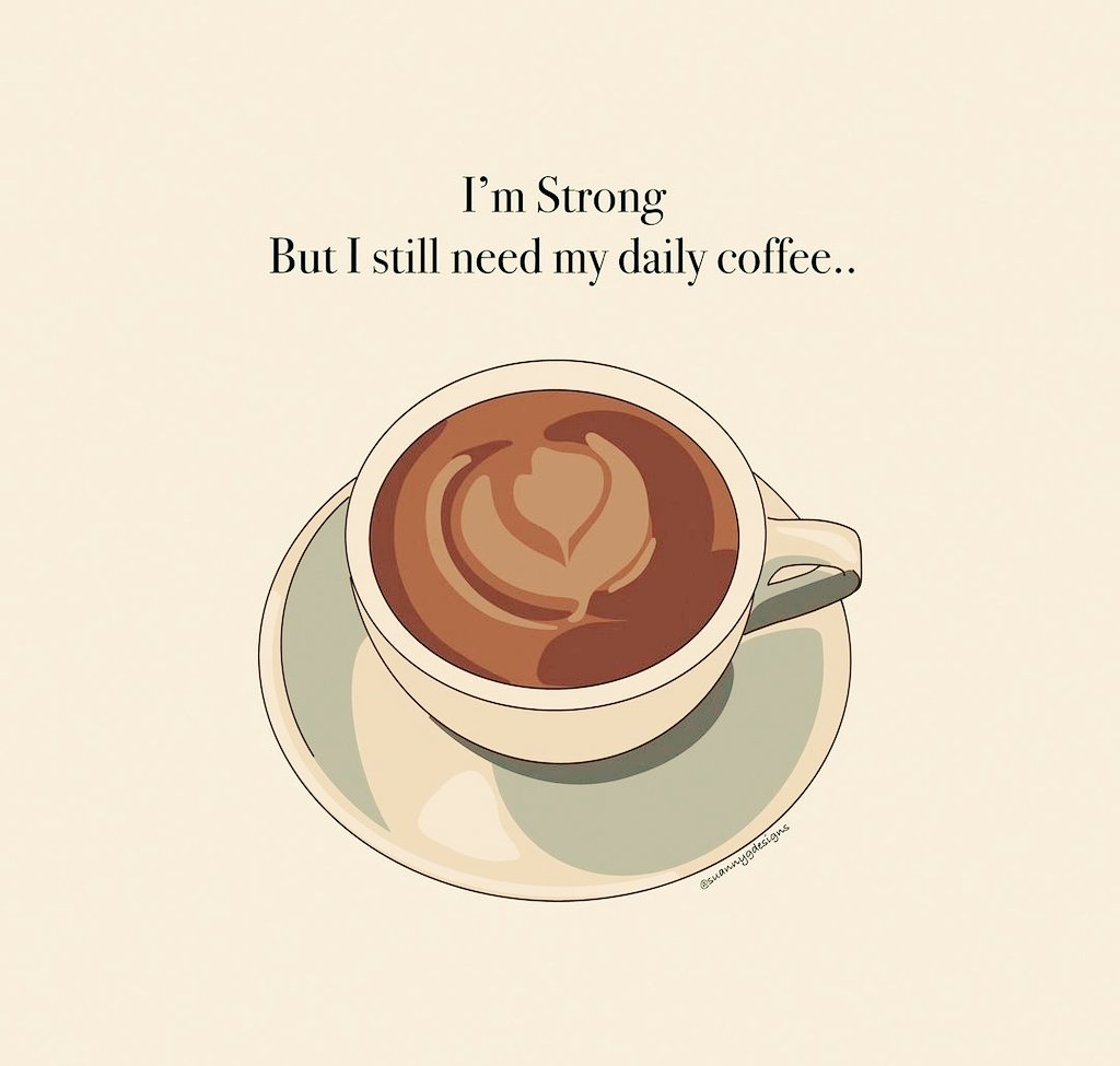 𝙎𝒐𝙣𝒐 𝒇𝙤𝒓𝙩𝒆 𝒎𝙖 𝙝𝒐 𝒂𝙣𝒄𝙤𝒓𝙖 𝒃𝙞𝒔𝙤𝒈𝙣𝒐 𝒅𝙚𝒍 𝒎𝙞𝒐 𝒄𝙖𝒇𝙛𝒆' ☕️ 𝙦𝒖𝙤𝒕𝙞𝒅𝙞𝒂𝙣𝒐 #buongiornoatutti #26April2024 🗓 #strong #CoffeeTime ☕️