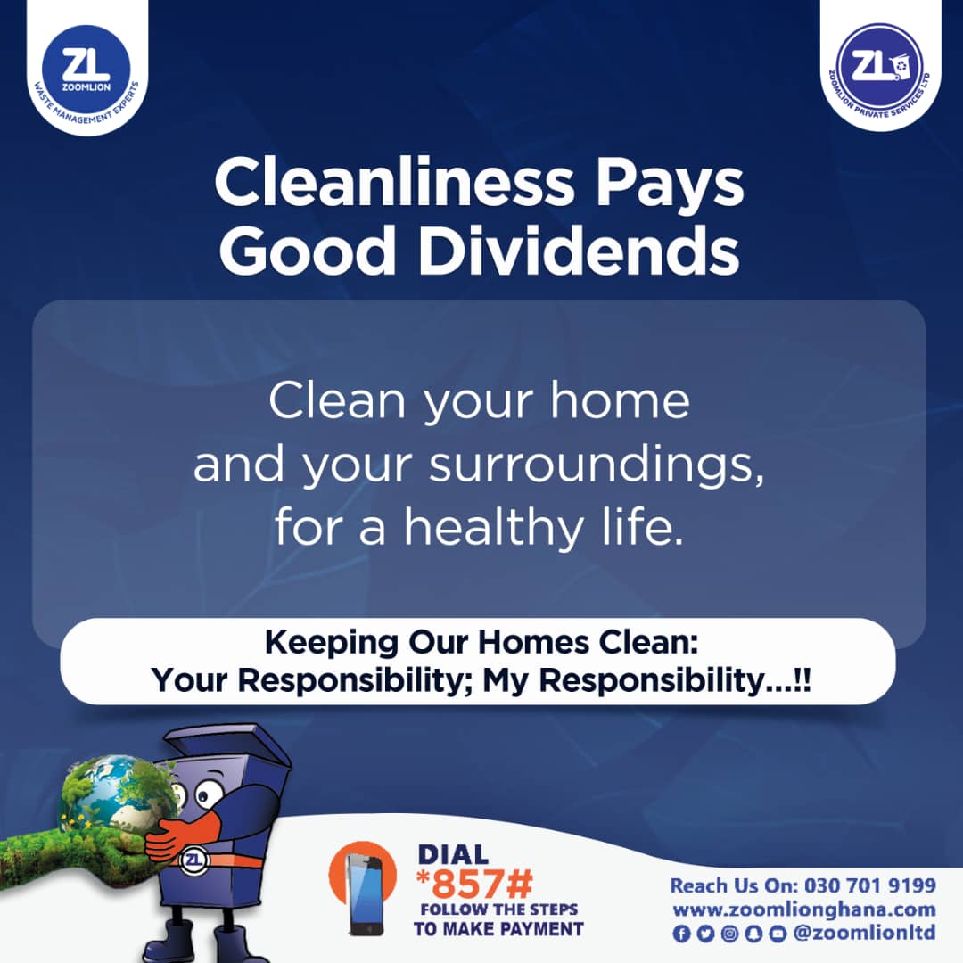 Clean up, step up! Embrace the power of cleanliness with @ZoomlionLtd's public health campaign. Let's sweep away germs and clutter for a brighter, healthier future! Join us today! #CleanLiving #ZoomlionCampaign

#UPSA Jessica Ewurabena Henry Fitz #Viralvideo