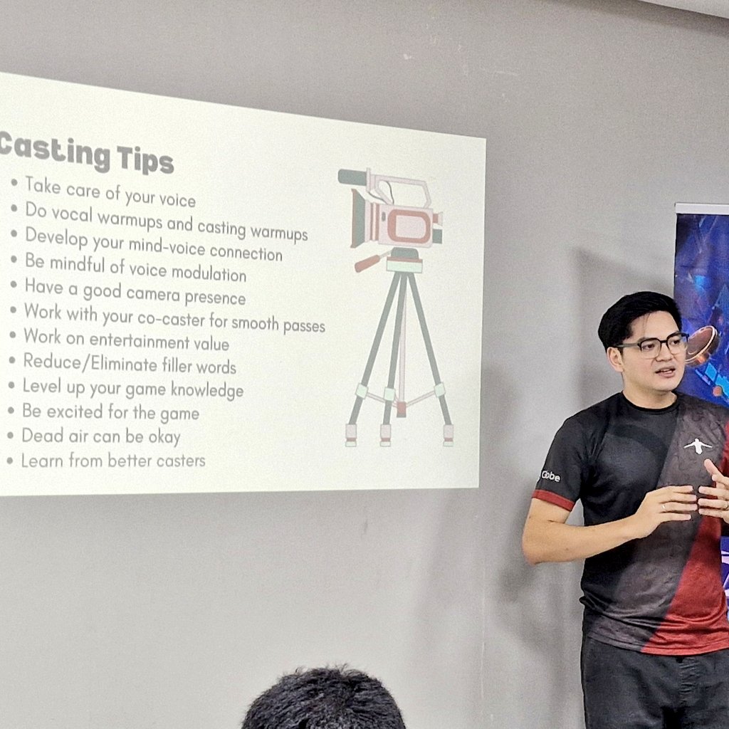 Lesly 🌙 (@breathlesslyb) on Twitter photo Full house today at the <a href="/upgamingguild/">UP Gaming Guild</a> ACLE with professional yapper <a href="/GioDungca/">G10 🇵🇭 | Gio Dungca</a> speaking about shoutcasting. 🎤 Full house today at the <a href="/upgamingguild/">UP Gaming Guild</a> ACLE with professional yapper <a href="/GioDungca/">G10 🇵🇭 | Gio Dungca</a> speaking about shoutcasting. 🎤