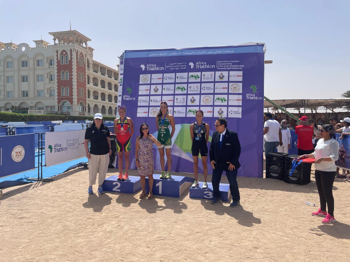 The development of our sport in Africa, the support to the events, athletes and National Federations in the region, is key to continue growing triathlon. Thanks a lot, Hurghada, for the fantastic African Triathlon Championships held here! #beyourextraordinary #triathlon