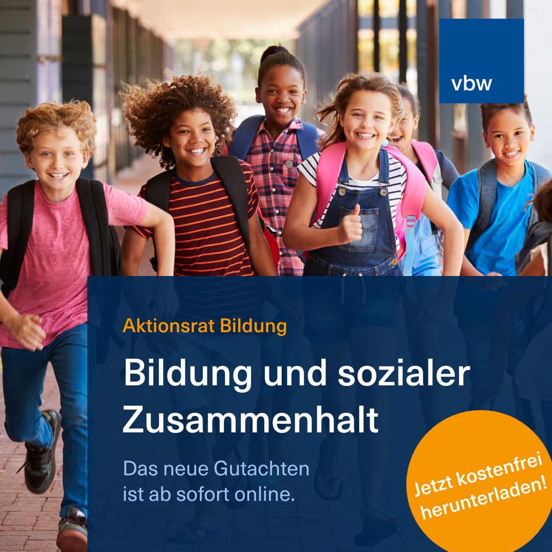 Wie kann das Bildungssystem zur Stärkung des sozialen Zusammenhalts beitragen? 🤝 In seinem neuen Gutachten gibt der Aktionsrat Bildung Antworten und konkrete Handlungsempfehlungen. 📘 fcld.ly/aktionsrat-bil… 
#bayernedu #twlz